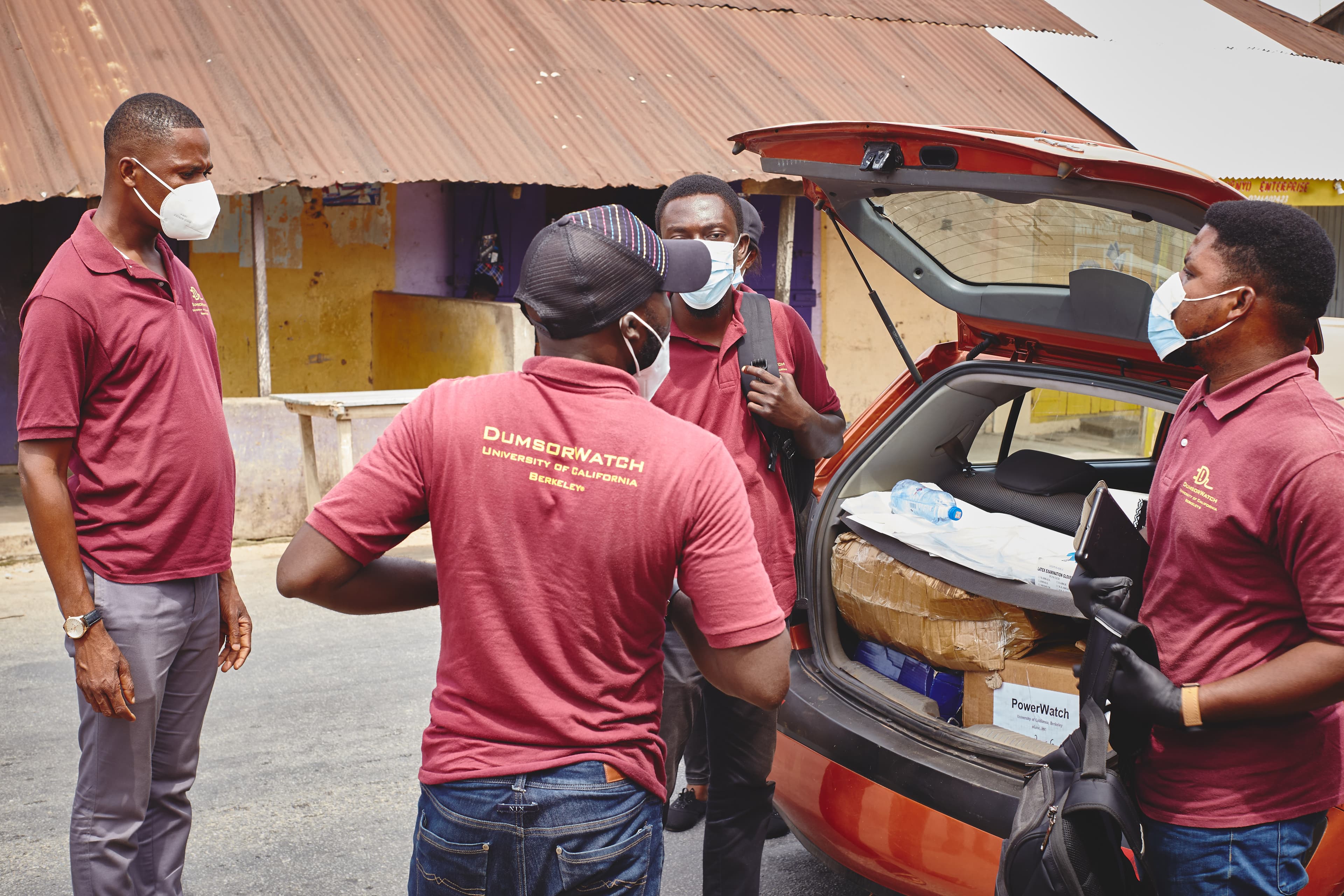 A photo of a deployment in Accra, Ghana